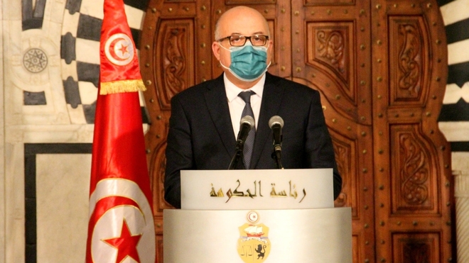 Des manifestants réclament le limogeage du ministre de la Santé, Faouzi Mehdi (photo d'illustration)