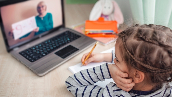 L'école à distance, ce n'est pas évident ! (photo d'illustration)