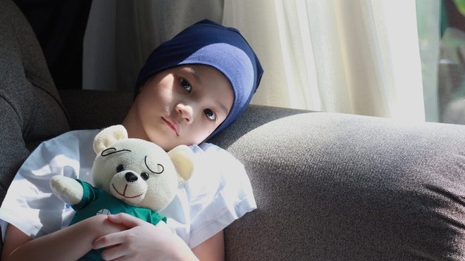 Un jeune patient qui souffre d'un cancer pédiatrique (photo d'illustration)