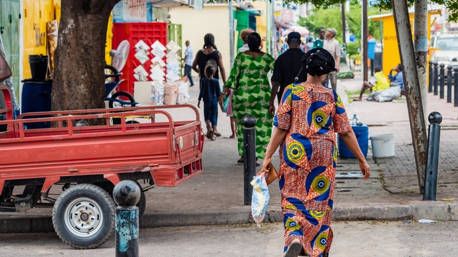 A Brazzaville, nombreux sont ceux qui "oublient" les gestes barrières (photo d'illustration)
