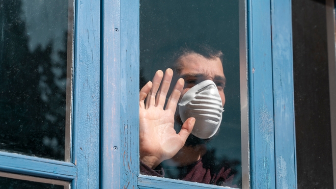 Au Maghreb, des millions de personnes sont déjà confinées chez elles (Illustration)