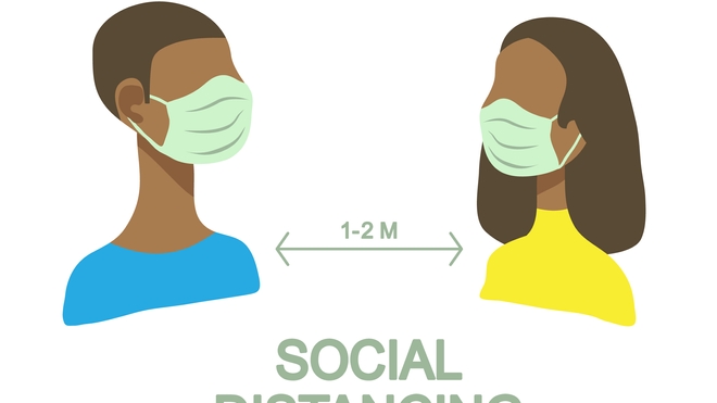 La distanciation sociale est l'une des mesures préconisées pour se protéger et protéger les autres du coronavirus (photo d'illustration)