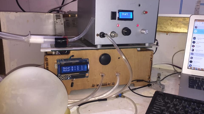 Voici l'appareil d'assistance respiratoire inventé par le Marocain Hamid El Mouden