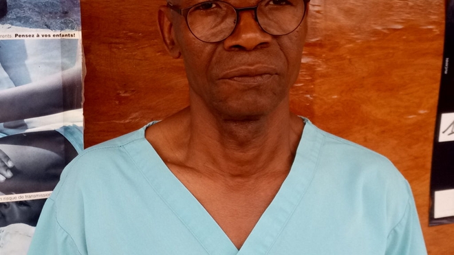 Dr Mamadi Dramé, le DG de l'ONG SOS Drépano-Guinée
