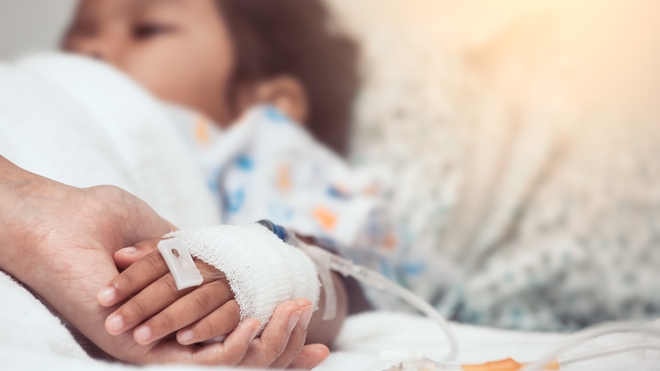 La pneumonie infantile est responsable du décès de milliers d'enfants (Illustration)