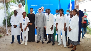 Au Congo-Brazzaville, on soigne la peau des malades d'albinisme