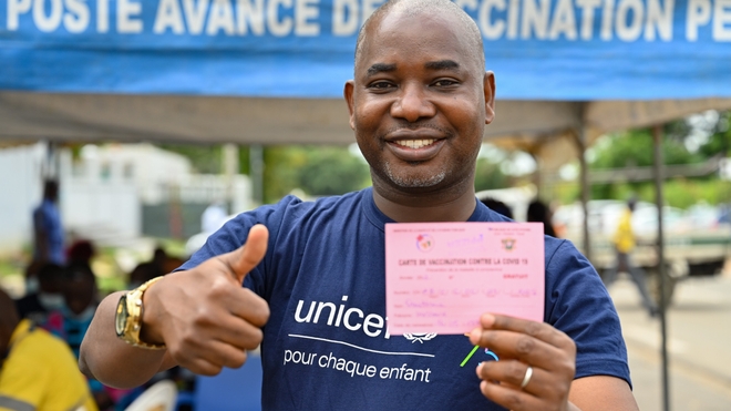 La carte de vaccination ivoirienne contre le Covid-19