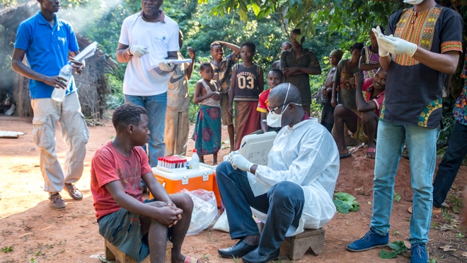 Mission d’investigation d'experts de l'Institut Pasteur de Bangui autour d’un cas de Monkeypox dans un village pygmée à Toma dans la commune de Ndolobo en juin 2017