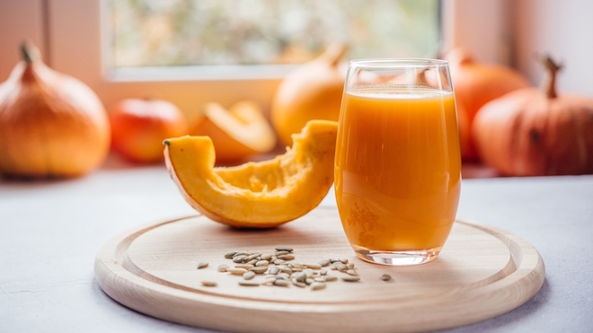 Le jus de courge
