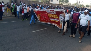 Au Bénin, on marche pour prendre soin de son cœur