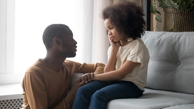 Le stress chez l'enfant peut se traduire par différents symptômes