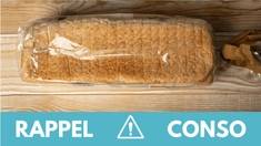 Rappel produit : ne consommez pas ces pains de mie