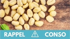 Rappel produit : attention si vous avez acheté ces gnocchis