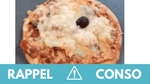 Rappel produit : ne consommez pas cette pizza