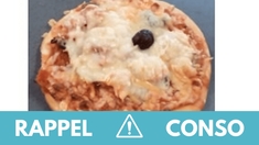 Rappel produit : ne consommez pas cette pizza
