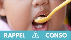 Rappel produit : attention à cet aliment pour bébé