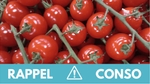 Rappel produit : ne consommez pas ces tomates cerises