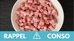 Listeria : des dés de jambon rappelés dans toute la France