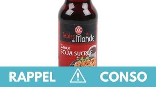 Rappel produit : ne consommez pas cette sauce soja