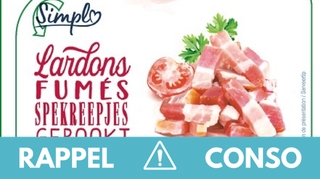 Salmonelles : ces lardons fumés font l'objet d'un rappel