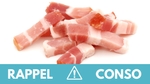 Salmonelles : ces lardons fumés font l'objet d'un rappel