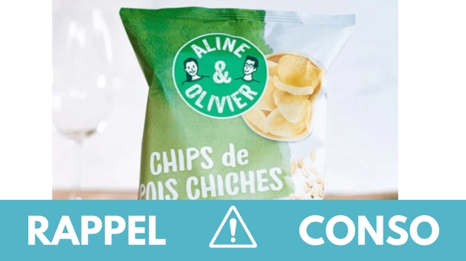 Rappel chips pois chiches