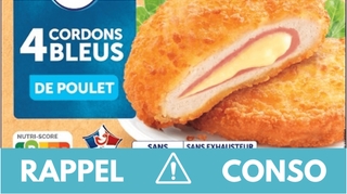 Rappel produit : ne consommez pas ces cordons bleus !