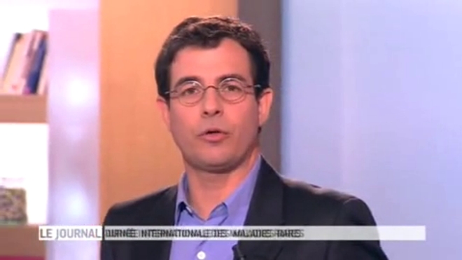 Entretien avec le Pr. Nicolas Lévy, chercheur généticien et directeur de la fondation maladies rares, invité dans ''Le magazine de la santé'' du 29 février 2012.