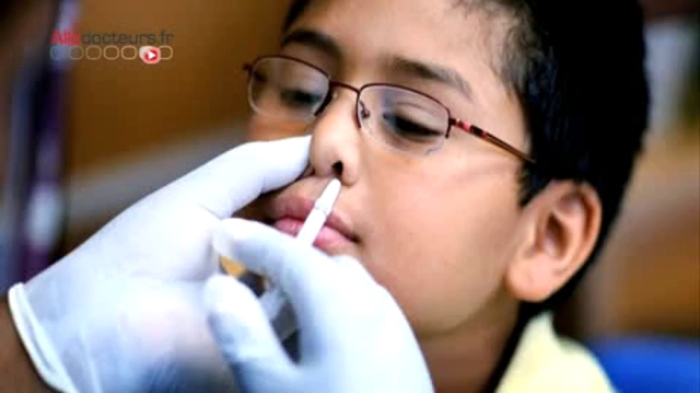 Grippe : bientôt un vaccin en spray nasal