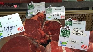Plus d'inflammation de l'intestin chez les grands consommateurs de viande rouge