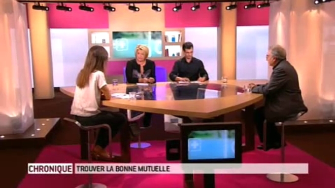 Vidéo : Comment bien choisir sa mutuelle santé avec Maroussia Renard, le 11 septembre 2012.