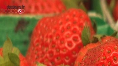 Des pesticides interdits dans des fraises