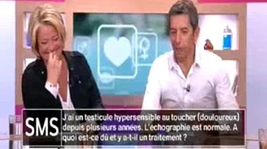 J'ai un testicule hypersensible au toucher...