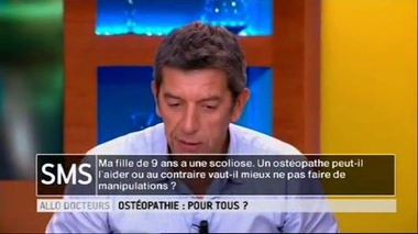 L'ostéopathie peut-elle être efficace sur la scoliose d'un enfant ?
