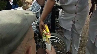 La déshydratation des personnes âgées