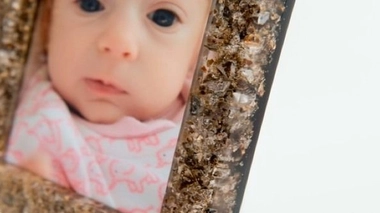 Cadre photo créé par l'artiste britannique Amanda Cotton