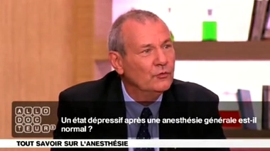 Anesthésie et dépression