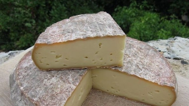 Un saint nectaire fermier (cc-by-sa Homer Ectus)