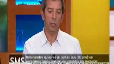 Cancer des personnes âgées : fréquence et rythme de développement ?