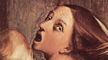 Si la souris a appris qu’un son annonce un châtiment, ce seul son provoque en elle la peur. (Illustration : détail d'une oeuvre de Guido Reni c.1611)