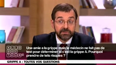 Grippe A : dans quels cas faire le test ?