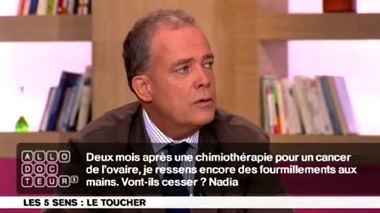 Perte du toucher : les effets de la chimiothérapie