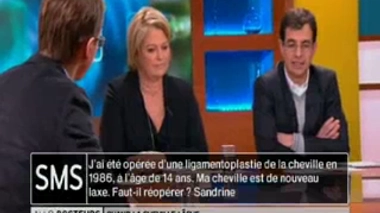 Cheville : peut-on réopérer après une ligamentoplastie ?