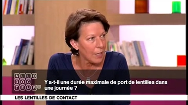 Lentilles de contact : pendant combien d'heures peut-on en porter&nbsp;?