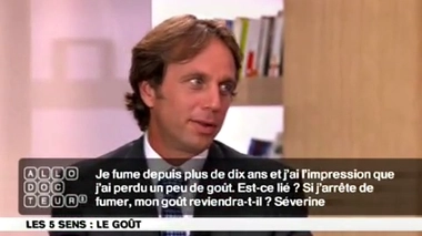 Tabac et perte de goût