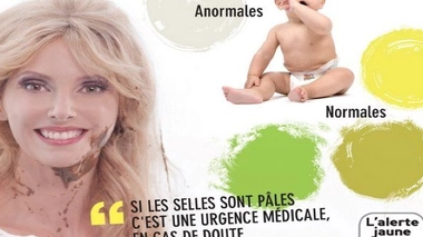 Si les selles de votre bébé sont pâles, c'est une urgence médicale !
