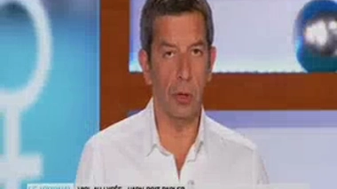 L'aile gauche du nez de cet homme est un greffon créé par ingénierie tissulaire, un an après l'opération. (Crédit photo : The Lancet)