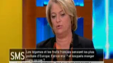 Les légumes et les fruits français sont-ils les plus pollués d'Europe ?
