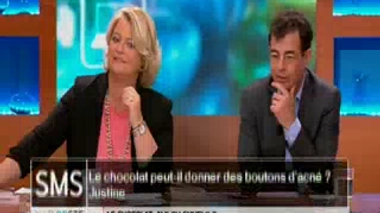 Le chocolat peut-il donner des boutons d'acné ?