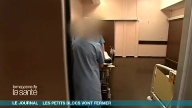 La fin programmée des petits blocs opératoires